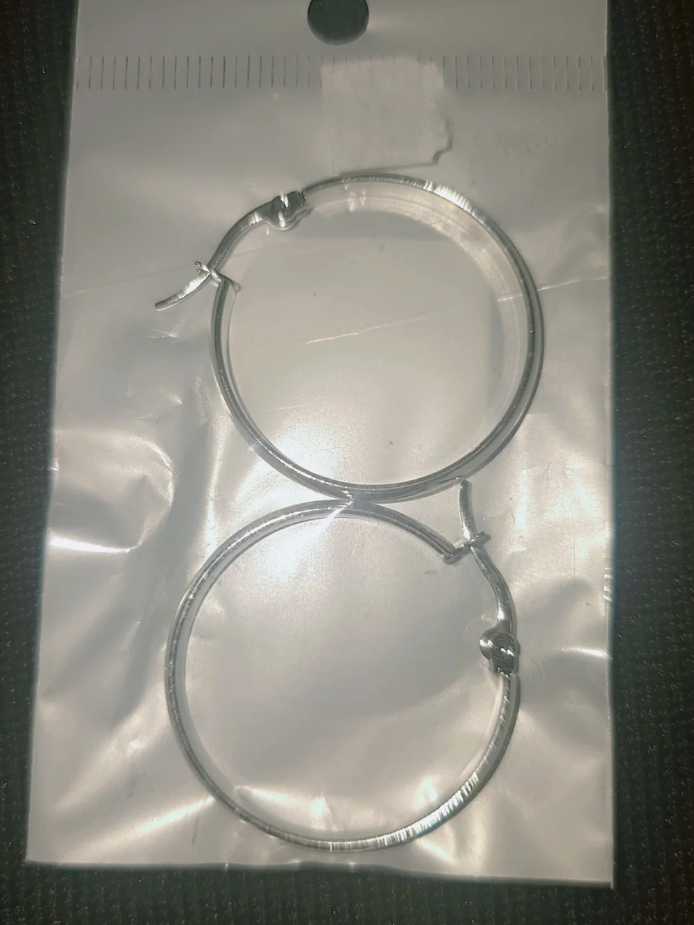 Silver Hoop Earrings - Classic Women’s Jewelry